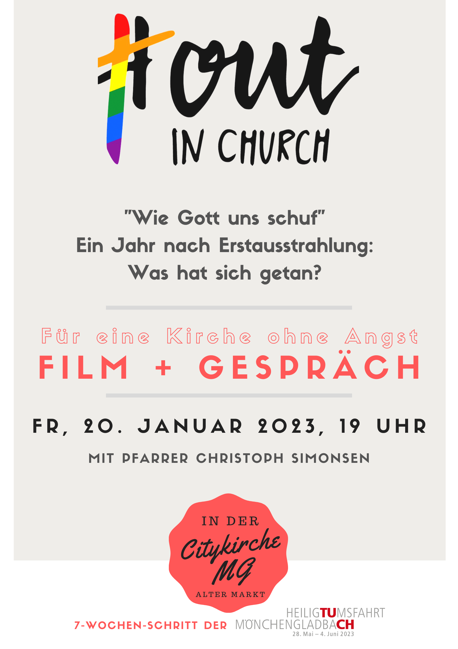 Out in Church - was hat sich getan? (c) Heiligtumsfahrt Mönchengladbach
